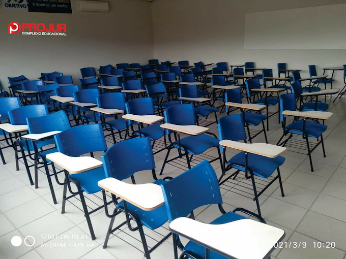 Estrutura de sala da PROJUR em Araguari