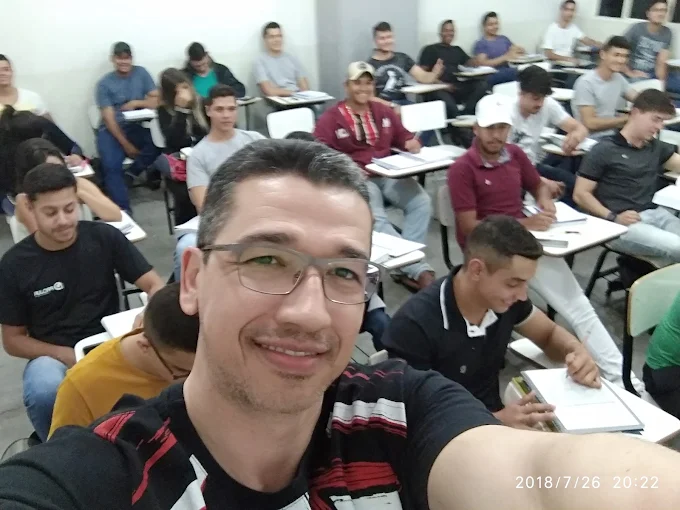 Registro de turma da PROJUR em julho de 2018